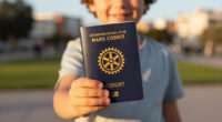 Rotary Club Madrid Intercontinental Passport Announces: Strong-Spirited Children Are The Future Of Peace As Young Ukrainian Filip Nagorny Sets A Record