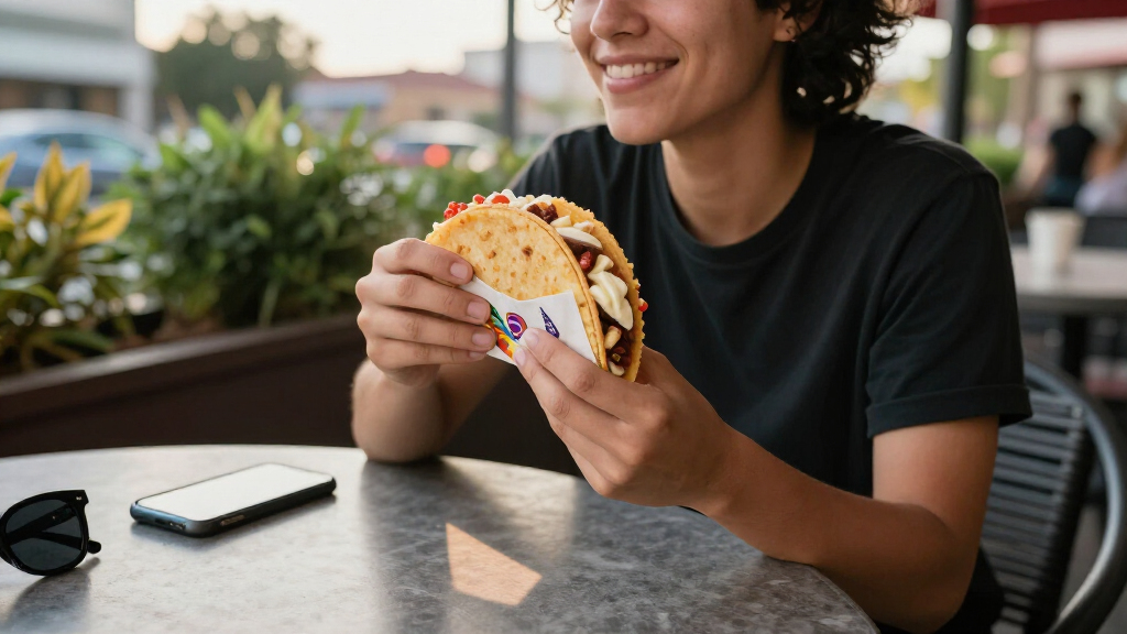 Food Signal Monitor: Taco Bell Ice Cream Taco