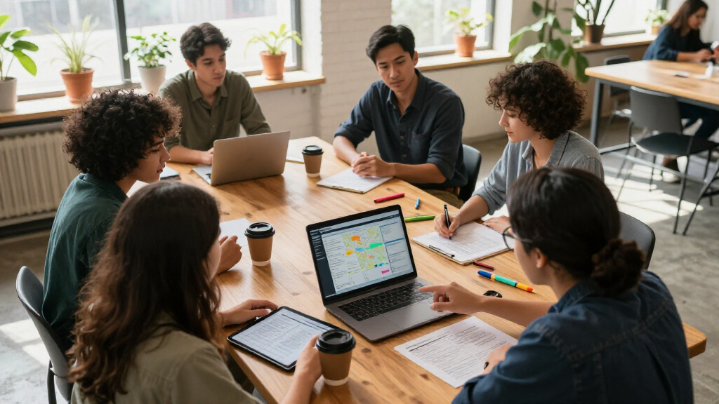Planning An Operational Logistics Space To Support Civic Initiatives
